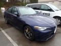 2019 Montecarlo Blue Metallic Alfa Romeo Giulia Ti Sport AWD  photo #2