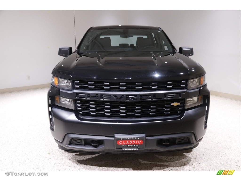 2019 Silverado 1500 WT Crew Cab 4WD - Black / Jet Black photo #2