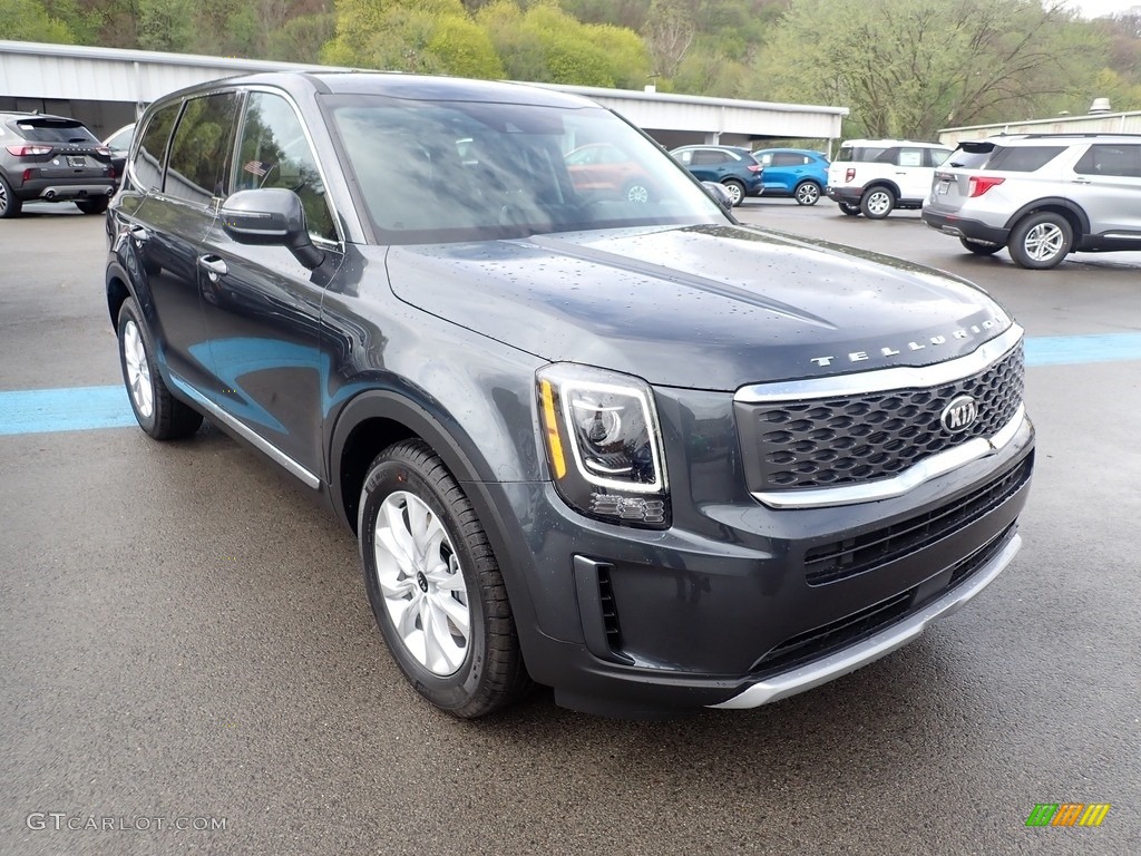2021 Telluride LX AWD - Gravity Gray / Black photo #3