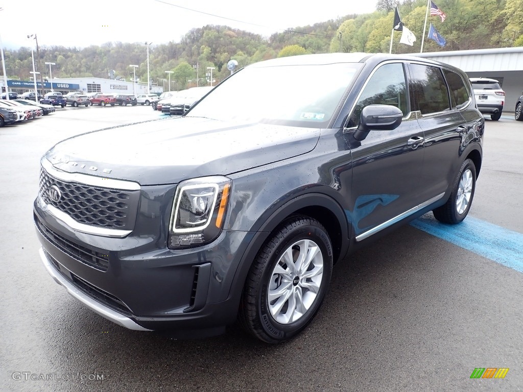 2021 Telluride LX AWD - Gravity Gray / Black photo #5