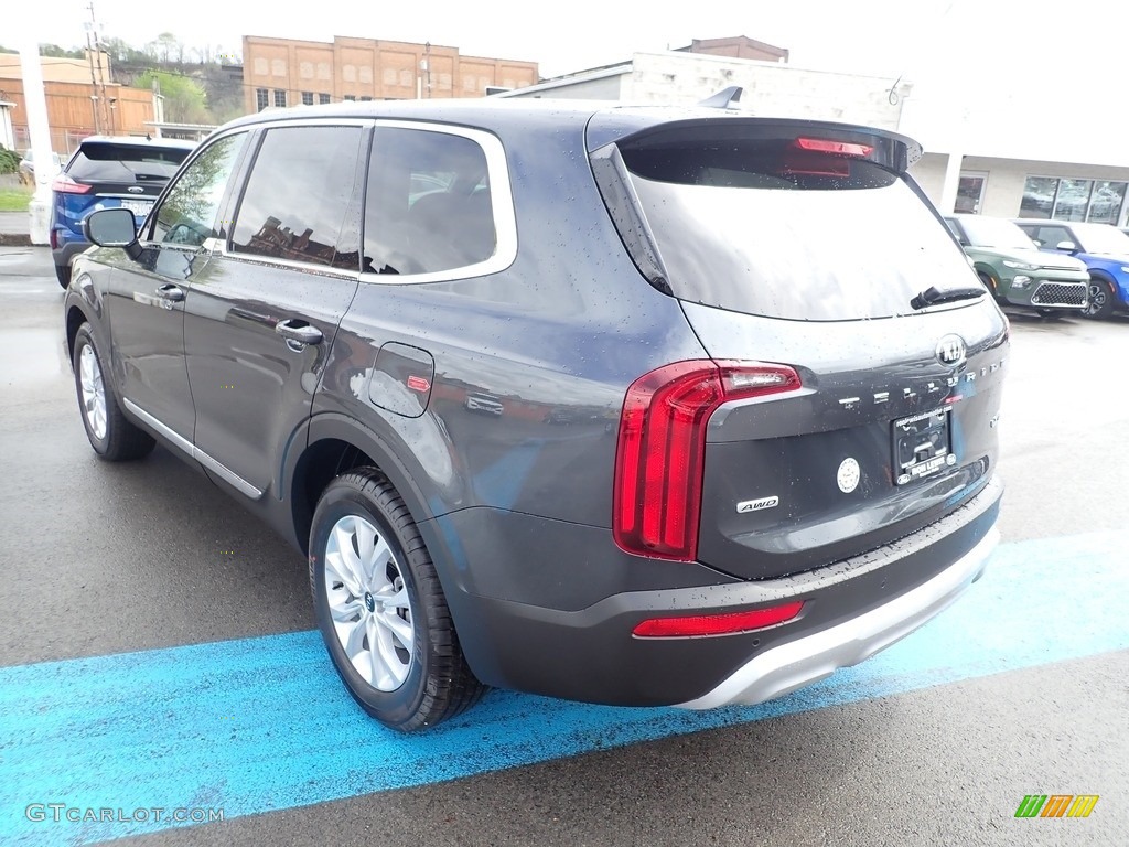 2021 Telluride LX AWD - Gravity Gray / Black photo #7