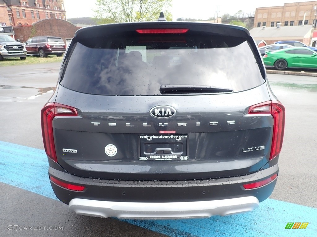 2021 Telluride LX AWD - Gravity Gray / Black photo #8
