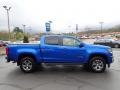 2018 Kinetic Blue Metallic Chevrolet Colorado Z71 Crew Cab 4x4  photo #9