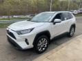 Front 3/4 View of 2021 RAV4 XLE Premium AWD