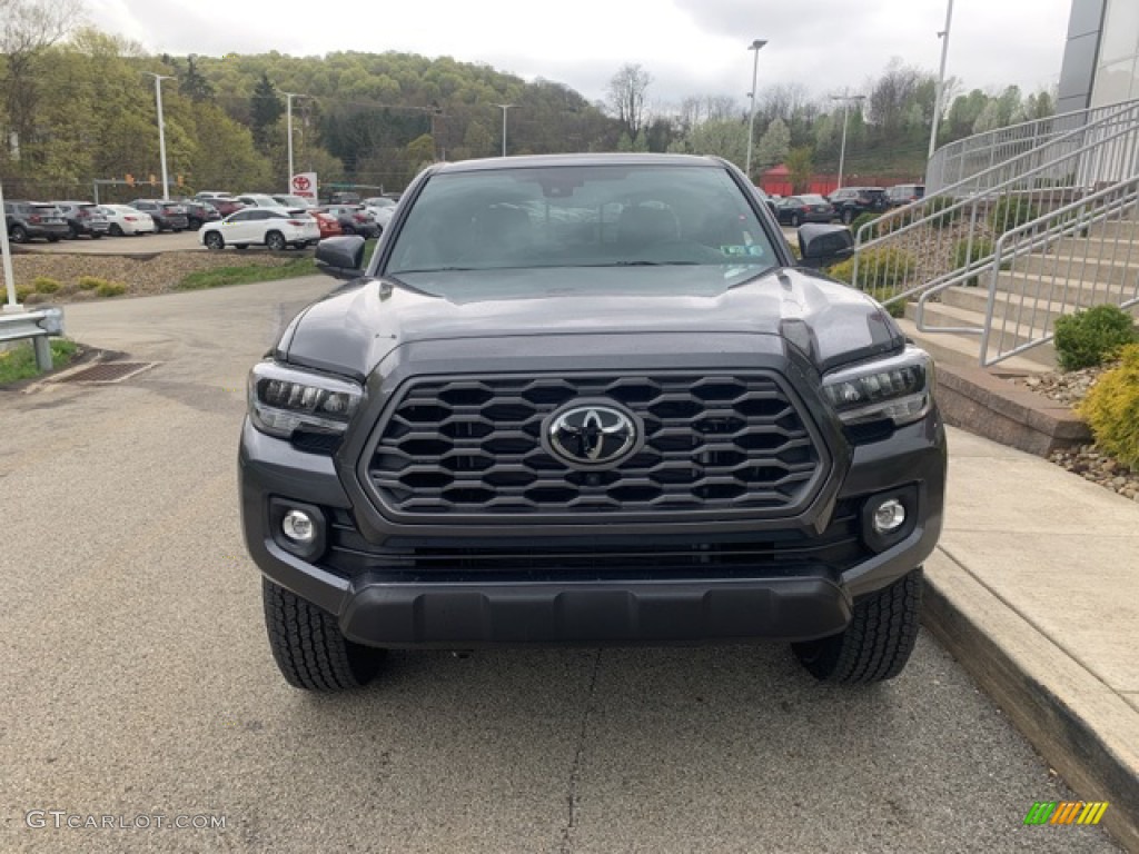 2021 Tacoma TRD Off Road Double Cab 4x4 - Magnetic Gray Metallic / Black photo #12