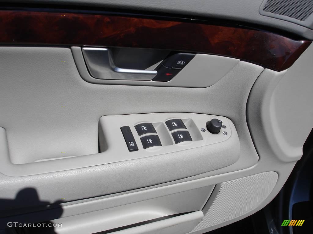 2006 A4 3.2 quattro Sedan - Quartz Gray Metallic / Platinum photo #7