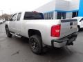 2011 Sheer Silver Metallic Chevrolet Silverado 2500HD LTZ Extended Cab 4x4  photo #4