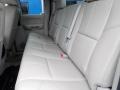 2011 Chevrolet Silverado 2500HD Ebony Interior Rear Seat Photo