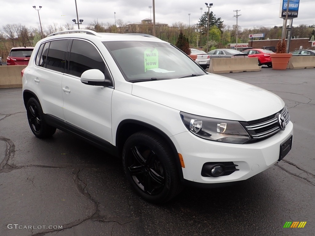 Pure White 2015 Volkswagen Tiguan SEL 4Motion Exterior Photo #141660381