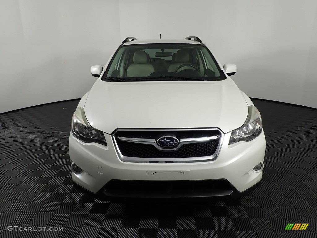 2014 XV Crosstrek 2.0i Premium - Satin White Pearl / Ivory photo #4