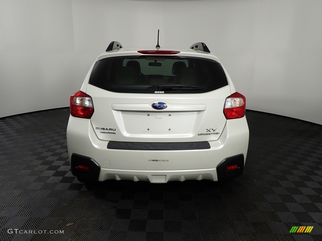 2014 XV Crosstrek 2.0i Premium - Satin White Pearl / Ivory photo #11