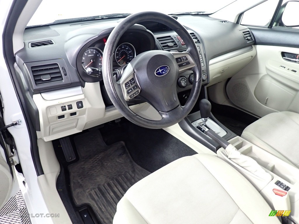 2014 XV Crosstrek 2.0i Premium - Satin White Pearl / Ivory photo #31