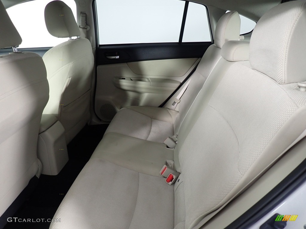 2014 XV Crosstrek 2.0i Premium - Satin White Pearl / Ivory photo #34