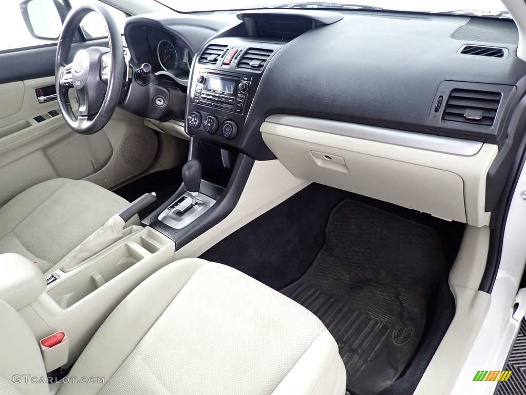 2014 XV Crosstrek 2.0i Premium - Satin White Pearl / Ivory photo #40