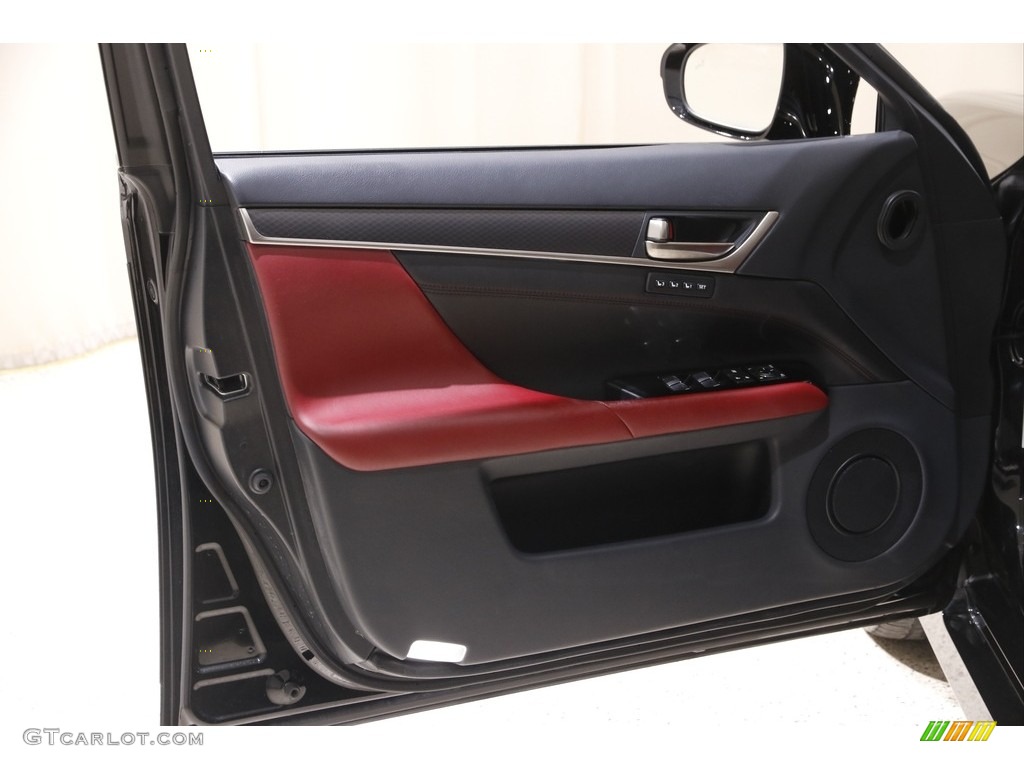 2018 GS 350 F Sport AWD - Obsidian / Rioja Red photo #4