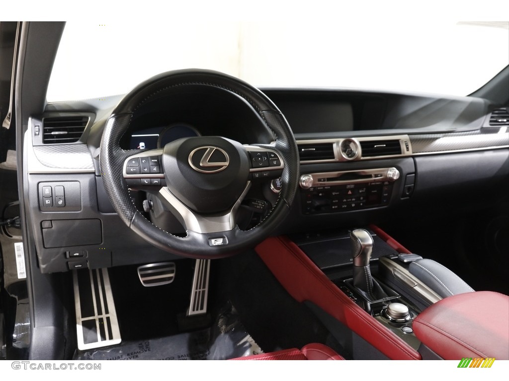 2018 GS 350 F Sport AWD - Obsidian / Rioja Red photo #6