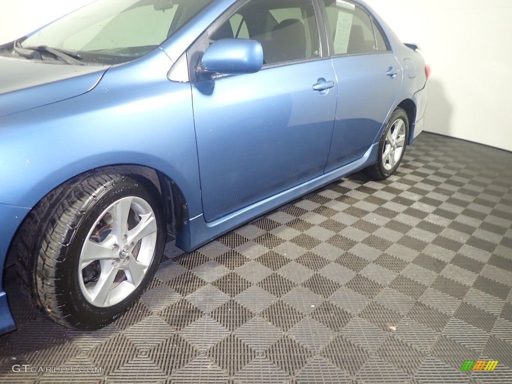 2012 Corolla S - Nautical Blue Metallic / Ash photo #10