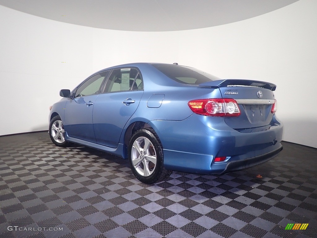 2012 Corolla S - Nautical Blue Metallic / Ash photo #11
