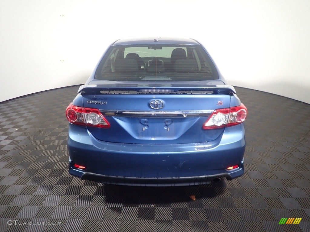 2012 Corolla S - Nautical Blue Metallic / Ash photo #13
