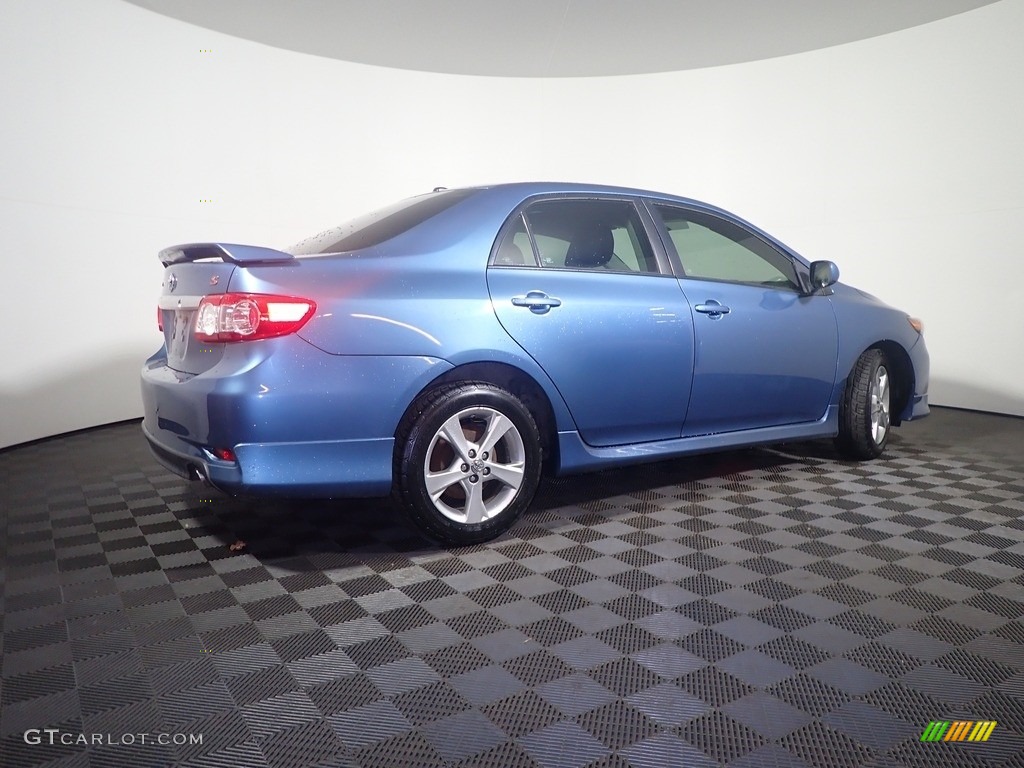 2012 Corolla S - Nautical Blue Metallic / Ash photo #16