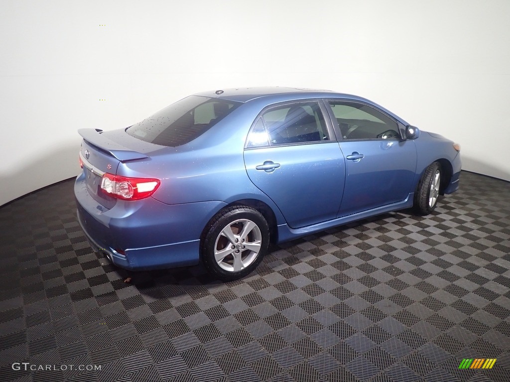 2012 Corolla S - Nautical Blue Metallic / Ash photo #17