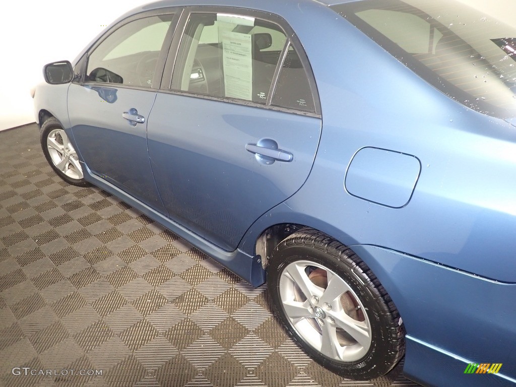 2012 Corolla S - Nautical Blue Metallic / Ash photo #18