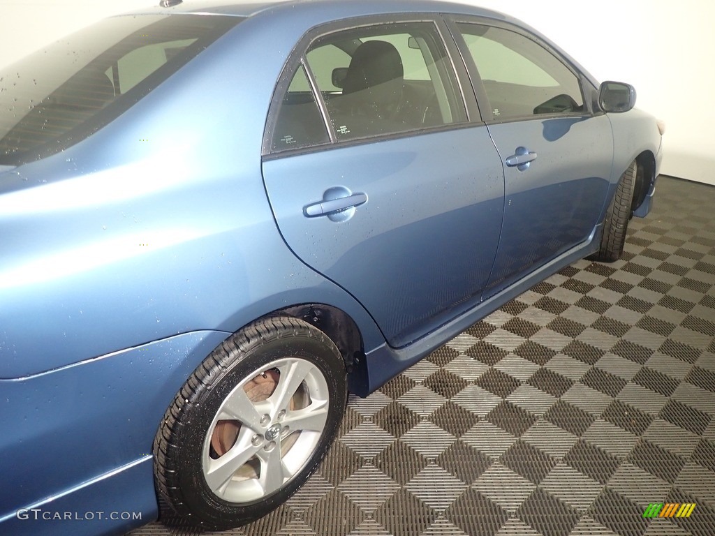 2012 Corolla S - Nautical Blue Metallic / Ash photo #19