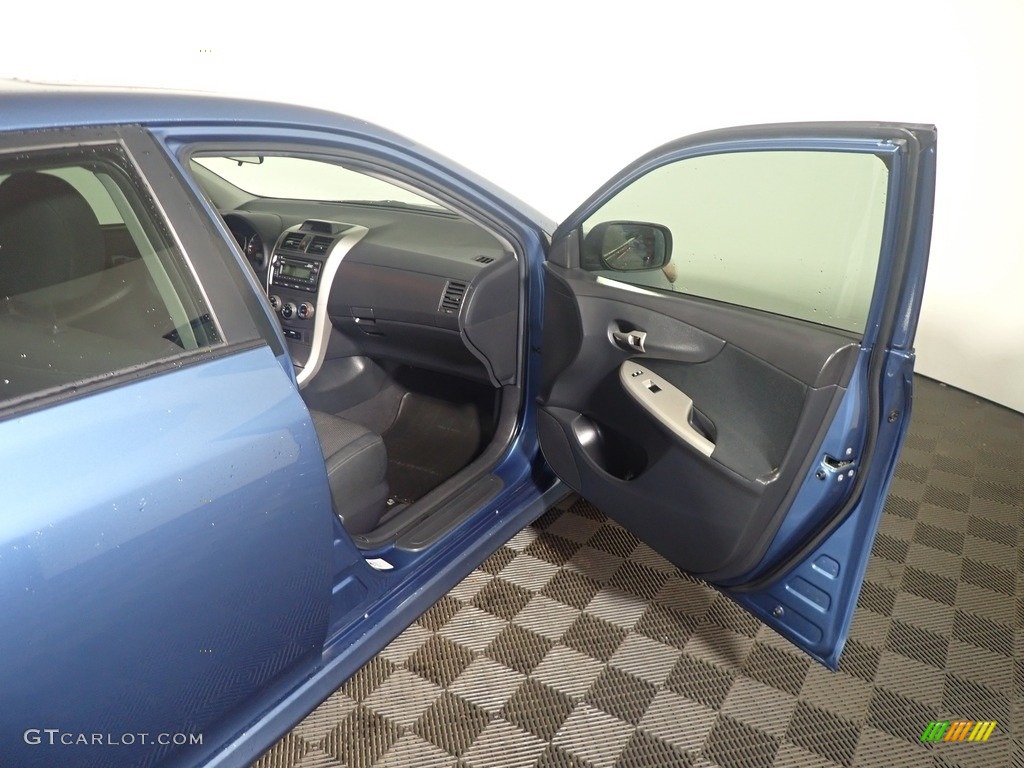 2012 Corolla S - Nautical Blue Metallic / Ash photo #36