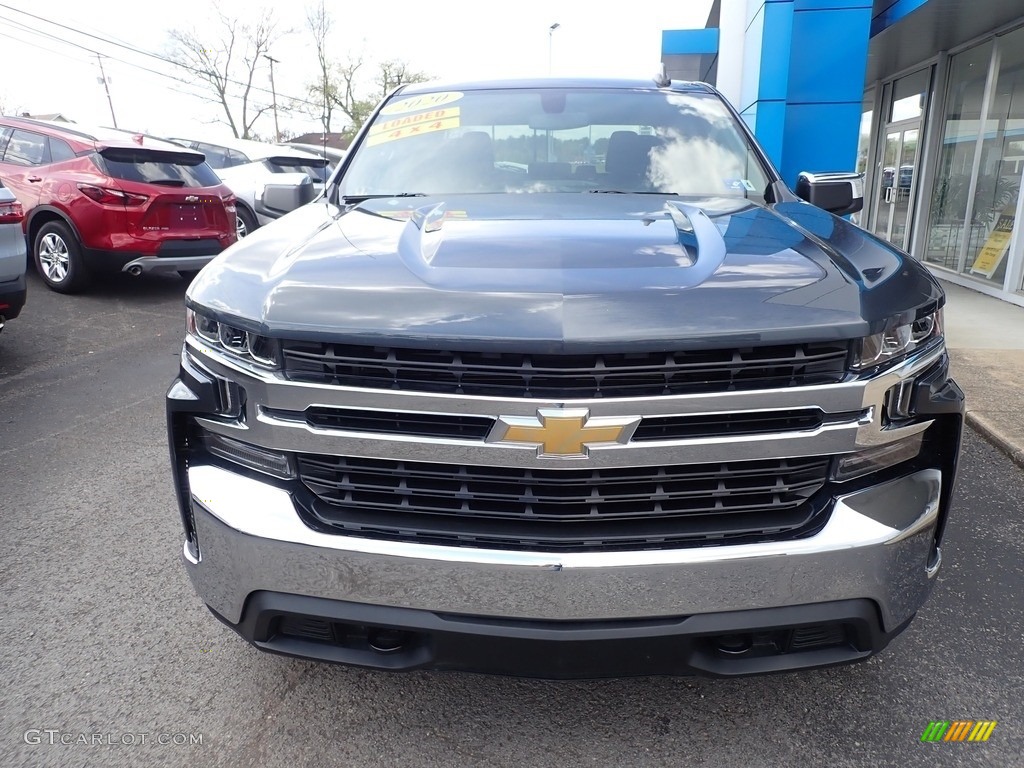 2020 Silverado 1500 LT Double Cab 4x4 - Shadow Gray Metallic / Jet Black photo #8