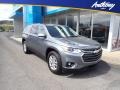 2021 Satin Steel Metallic Chevrolet Traverse LT AWD  photo #1