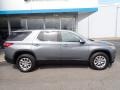 Satin Steel Metallic - Traverse LT AWD Photo No. 3
