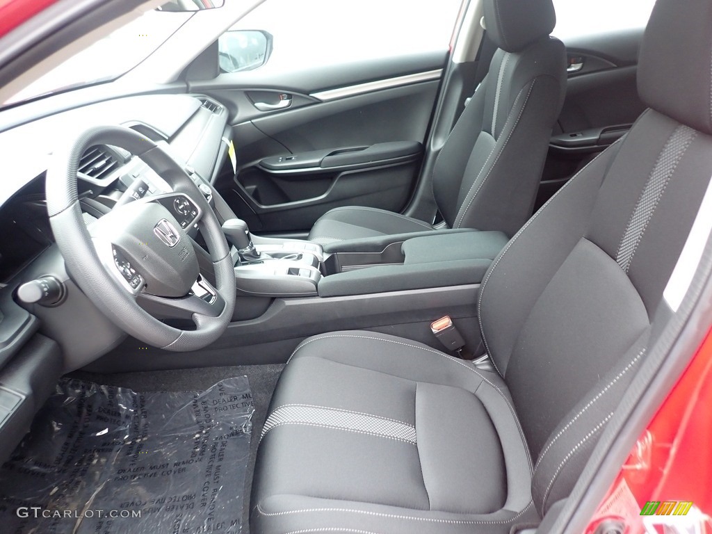2021 Honda Civic LX Sedan Front Seat Photo #141665635