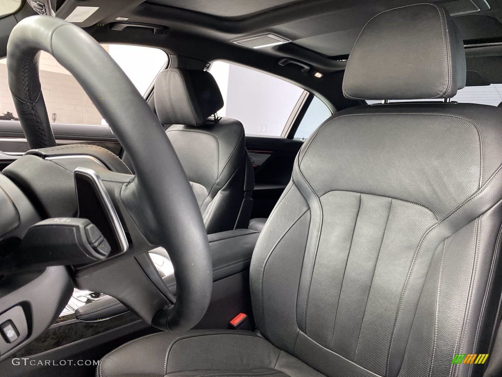 2018 7 Series 740i Sedan - Black Sapphire Metallic / Black photo #16