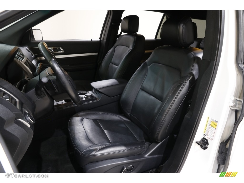 2016 Explorer XLT 4WD - White Platinum Metallic Tri-Coat / Ebony Black photo #6