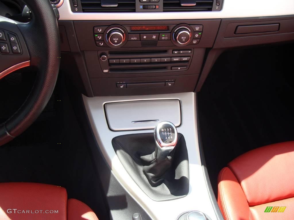 2008 3 Series 335i Convertible - Sparkling Graphite Metallic / Coral Red/Black photo #13