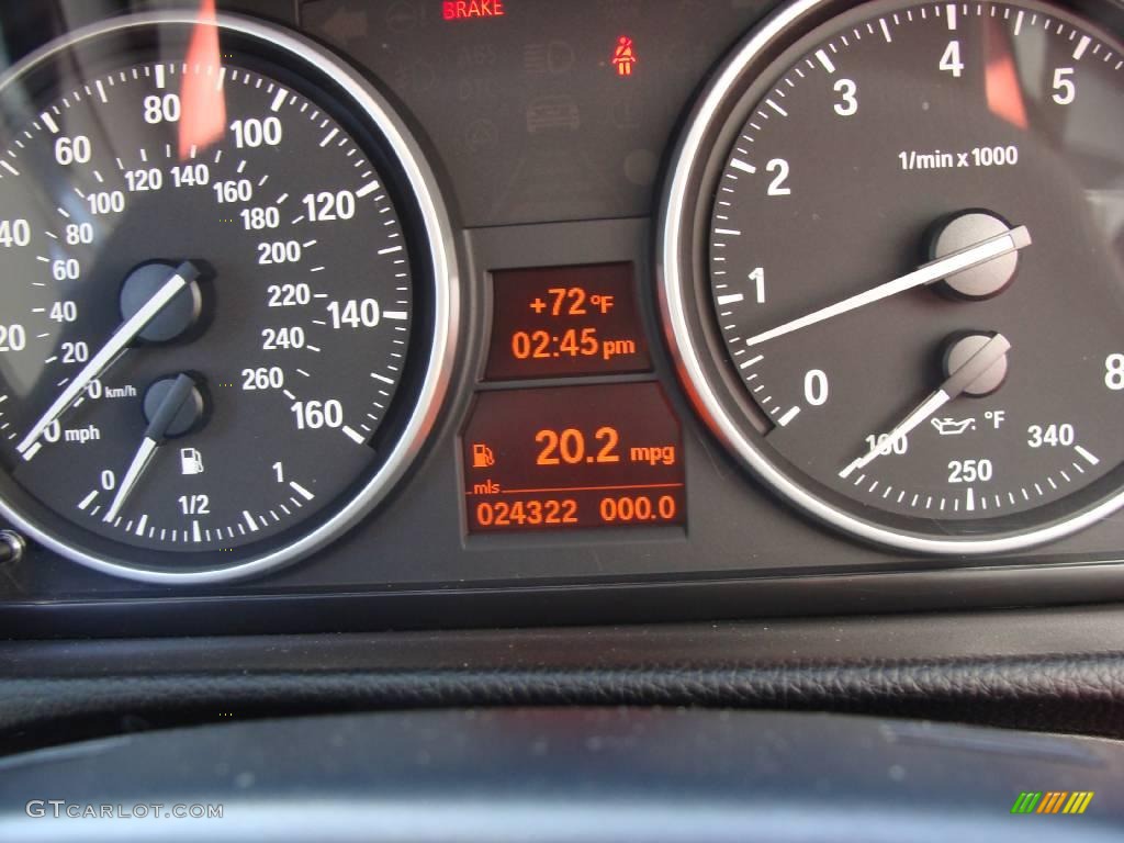 2008 3 Series 335i Convertible - Sparkling Graphite Metallic / Coral Red/Black photo #14