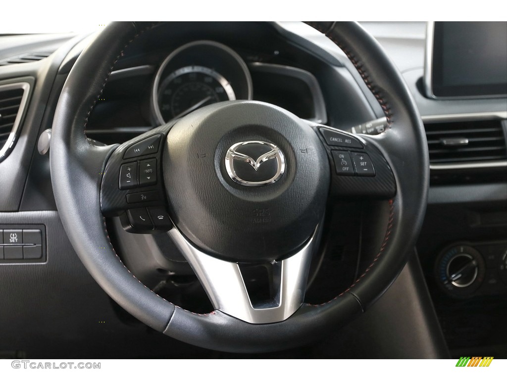 2015 Mazda MAZDA3 i Touring 5 Door Steering Wheel Photos