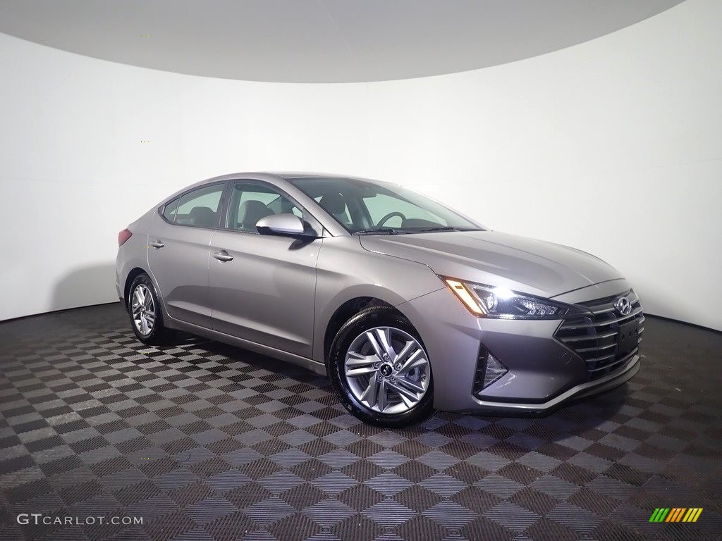 2020 Elantra SEL - Fluid Metal / Gray photo #3