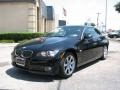 2008 Jet Black BMW 3 Series 335i Convertible  photo #3