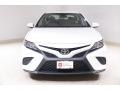 2019 Super White Toyota Camry SE  photo #2