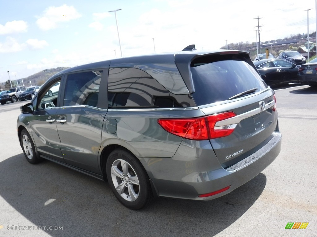 2018 Odyssey EX-L - Forest Mist Metallic / Beige photo #8