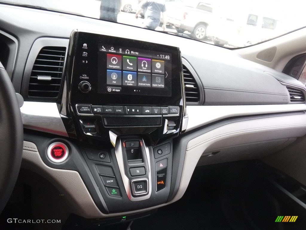 2018 Odyssey EX-L - Forest Mist Metallic / Beige photo #19