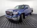 2017 Stone Blue Metallic GMC Sierra 1500 SLE Double Cab 4WD  photo #8