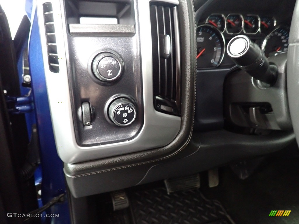 2017 Sierra 1500 SLE Double Cab 4WD - Stone Blue Metallic / Jet Black photo #29