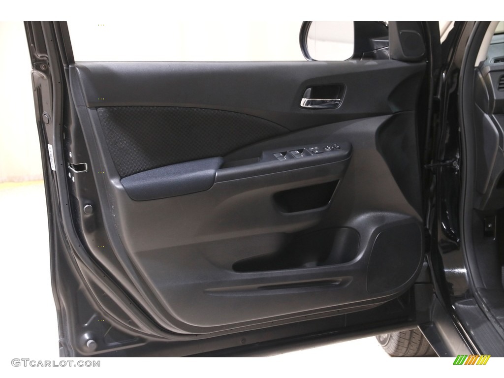 2016 CR-V EX AWD - Crystal Black Pearl / Black photo #4