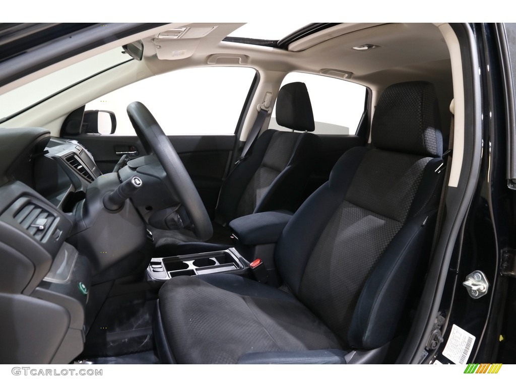 2016 CR-V EX AWD - Crystal Black Pearl / Black photo #5