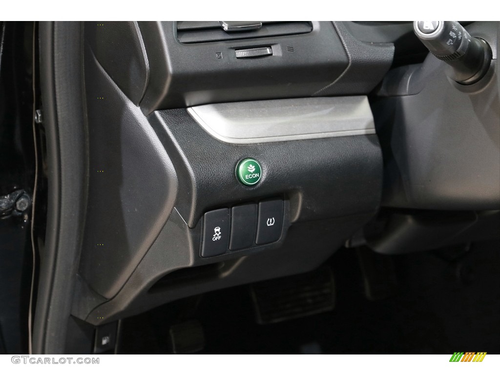 2016 CR-V EX AWD - Crystal Black Pearl / Black photo #6
