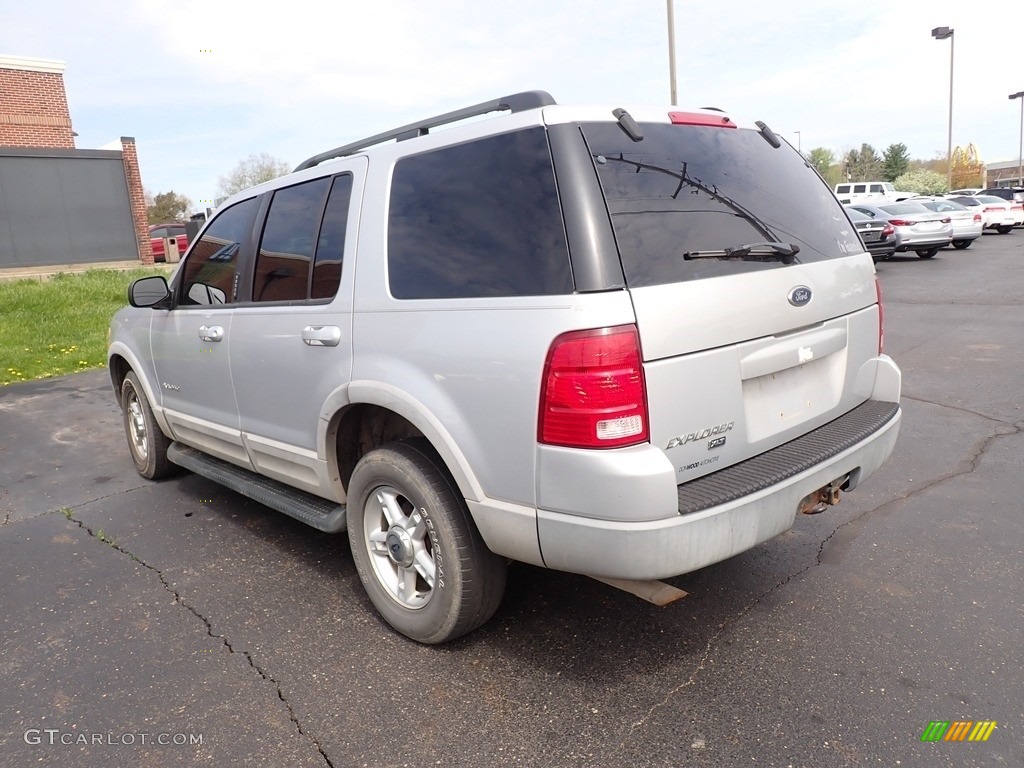 2002 Explorer XLT 4x4 - Silver Frost Metallic / Graphite photo #9