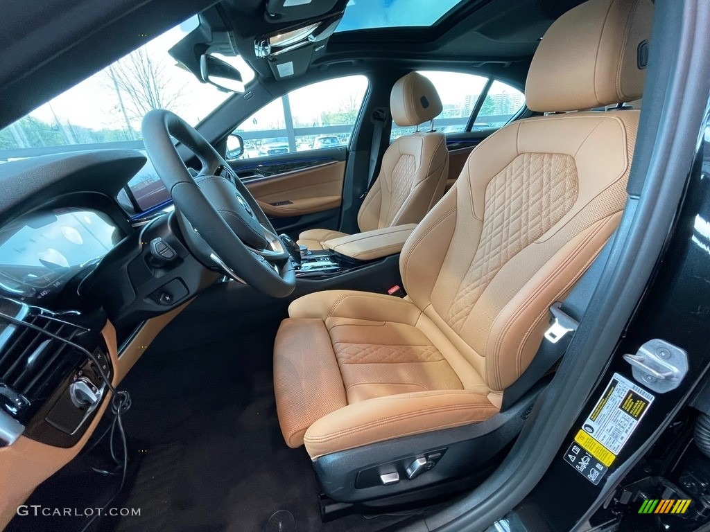 Cognac Interior 2021 BMW 5 Series 530i xDrive Sedan Photo #141671301