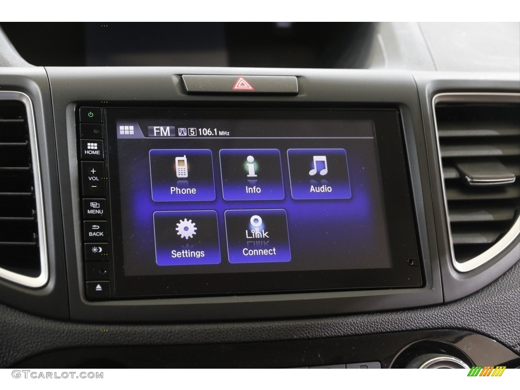 2016 CR-V EX AWD - Crystal Black Pearl / Black photo #14